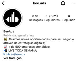 bio para instagram 